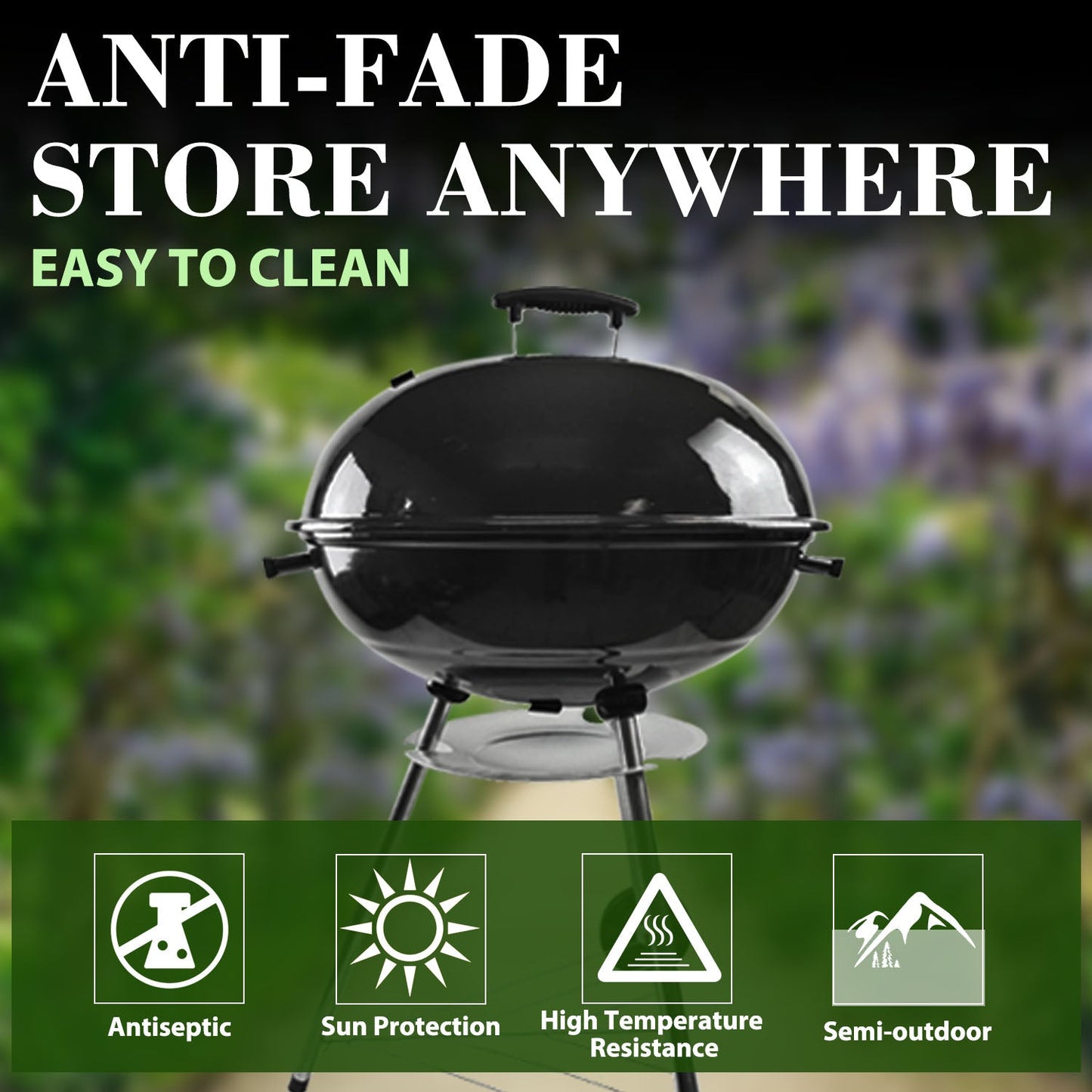 Kettle Braai 18inch (47cm) Medium Portable