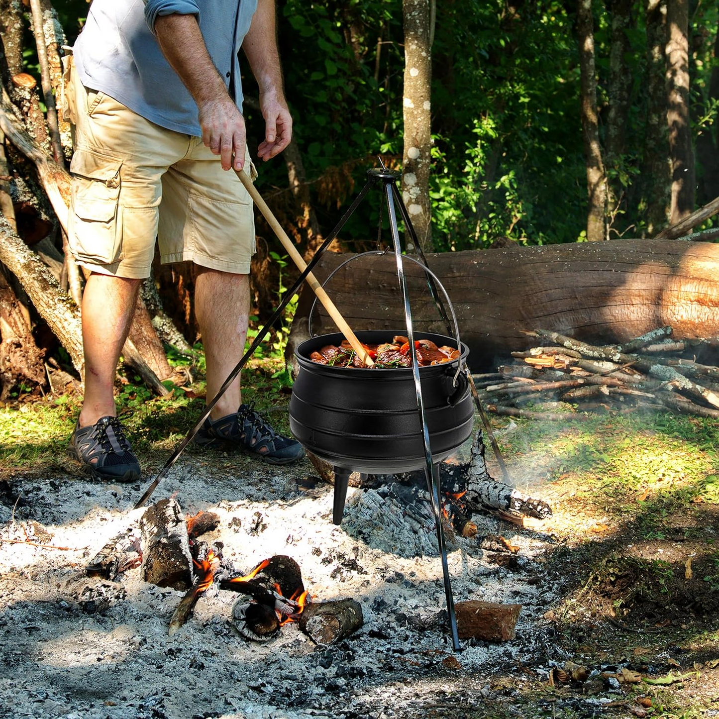 Bon Voyage 3-Leg Cast Iron Potjie Pot