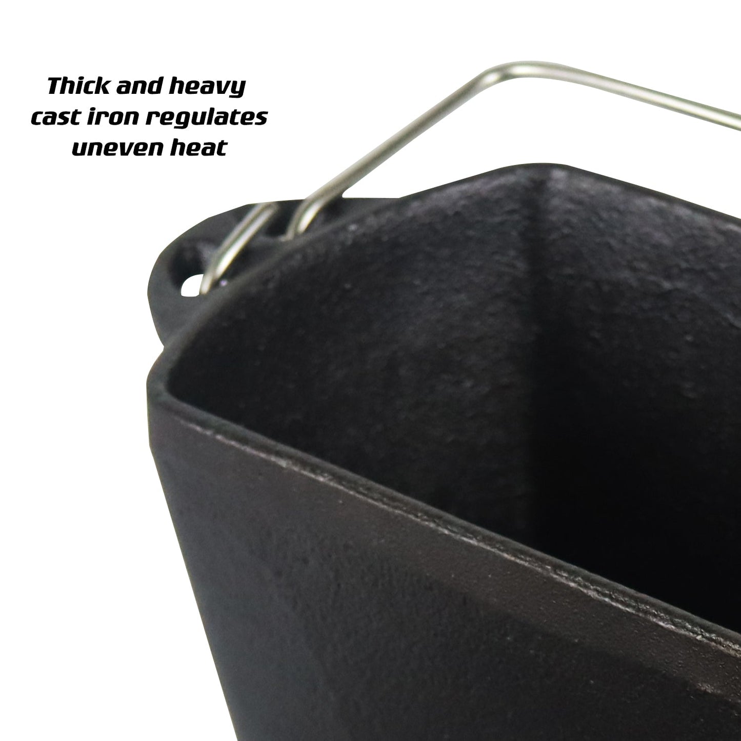 Bon Voyage Cast Iron Bread Pot