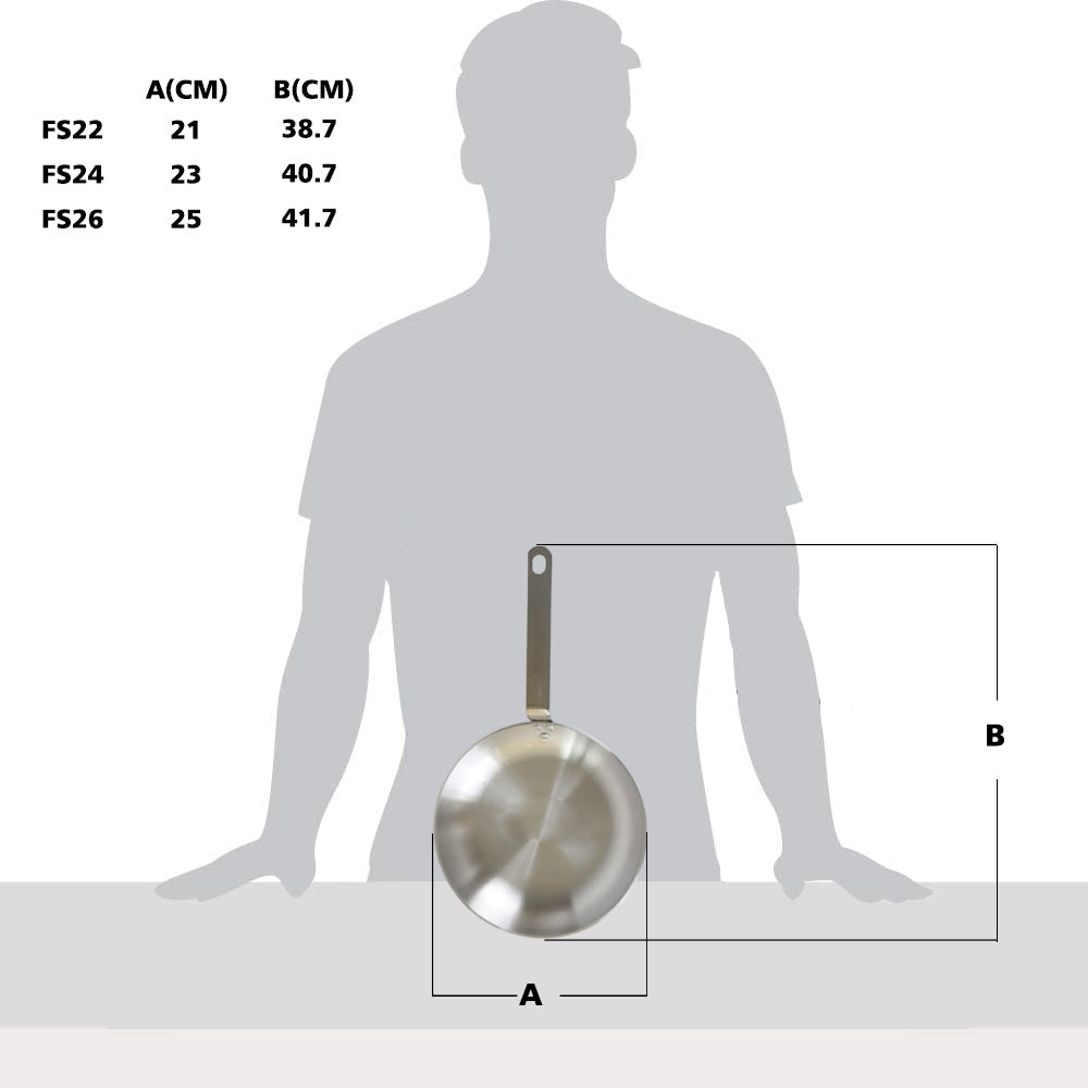 Bon Voyage Super Heavy Fry Pan