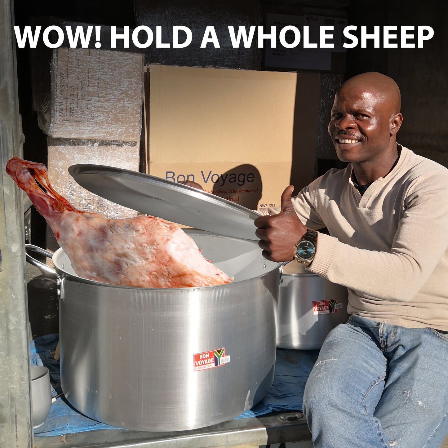 Bon Voyage Extra Heavy Duty Catering Pot individual