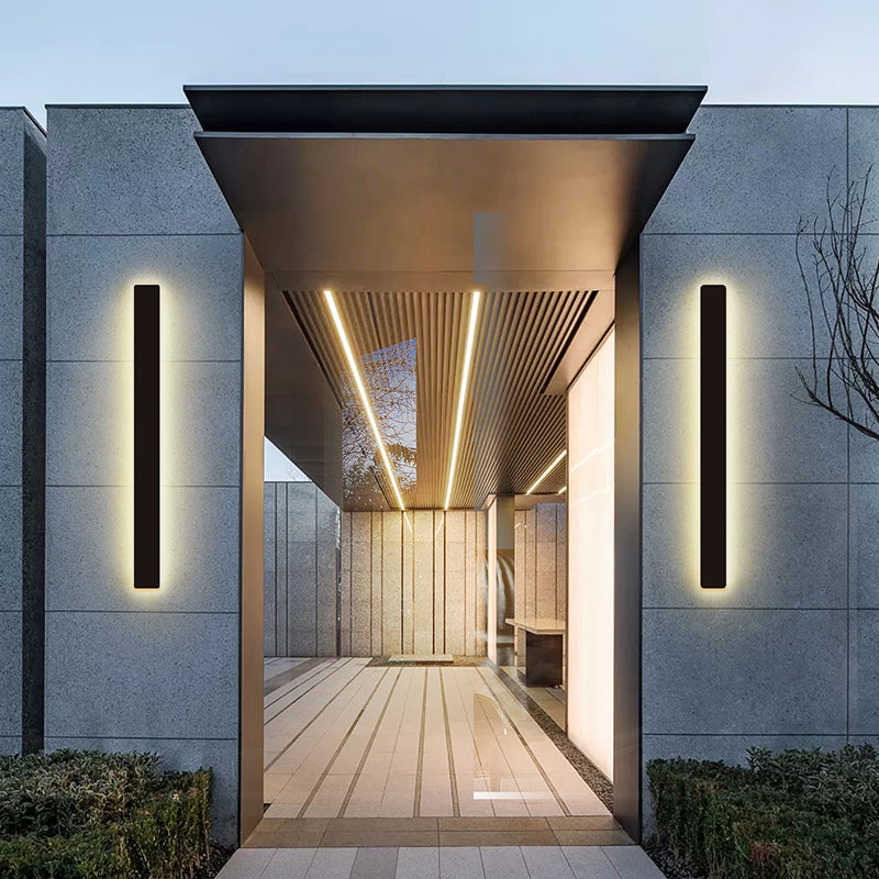 Outdoor Long Strip B60cm Wall Lamp