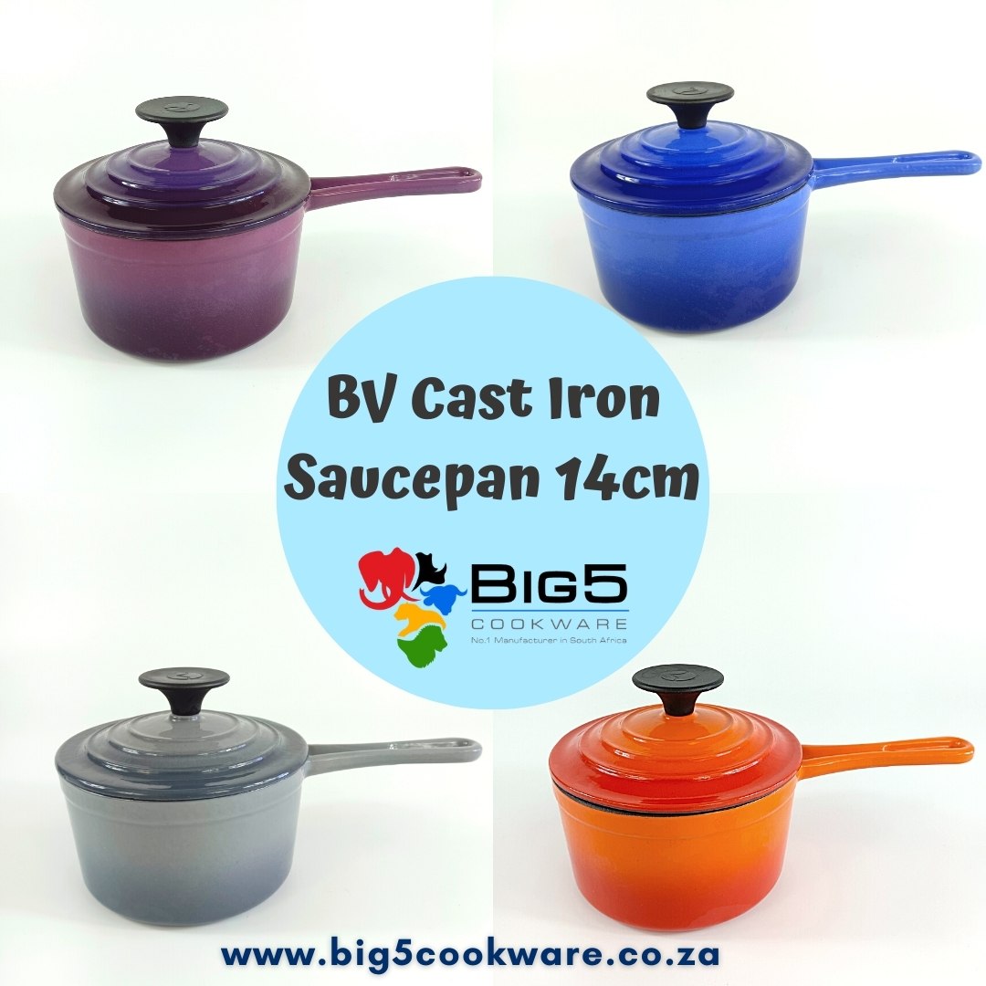 BV Cast Iron Saucepan 14cm