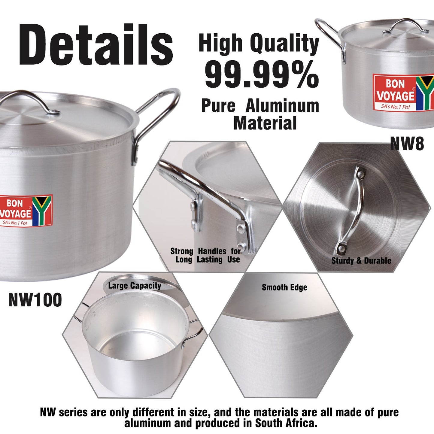 Bon Voyage Extra Heavy Duty Catering Pot individual