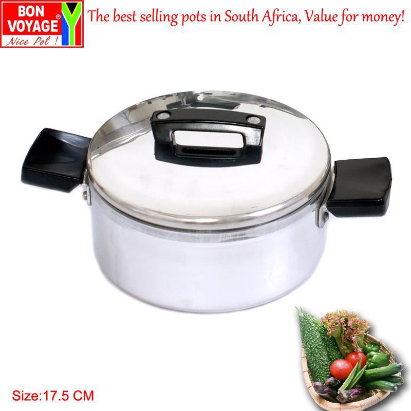 Bon Voyage 6 Piece Pots Set with Bakelite Handles