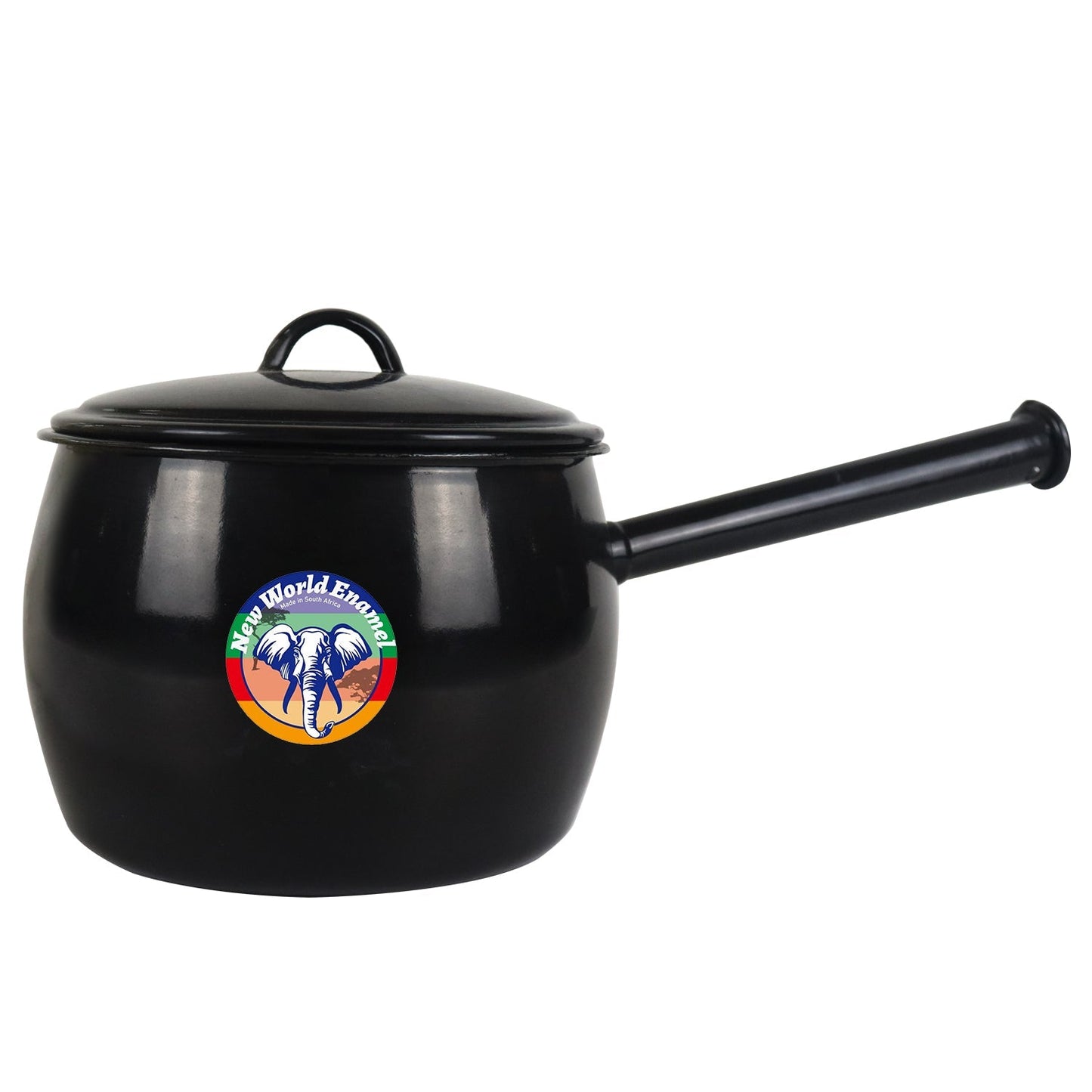 New World Enamel Belly Pot