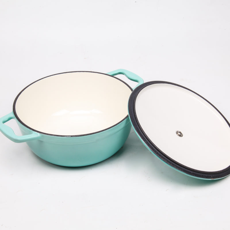 BV Cast Iron Round Casserole Pot 22cm