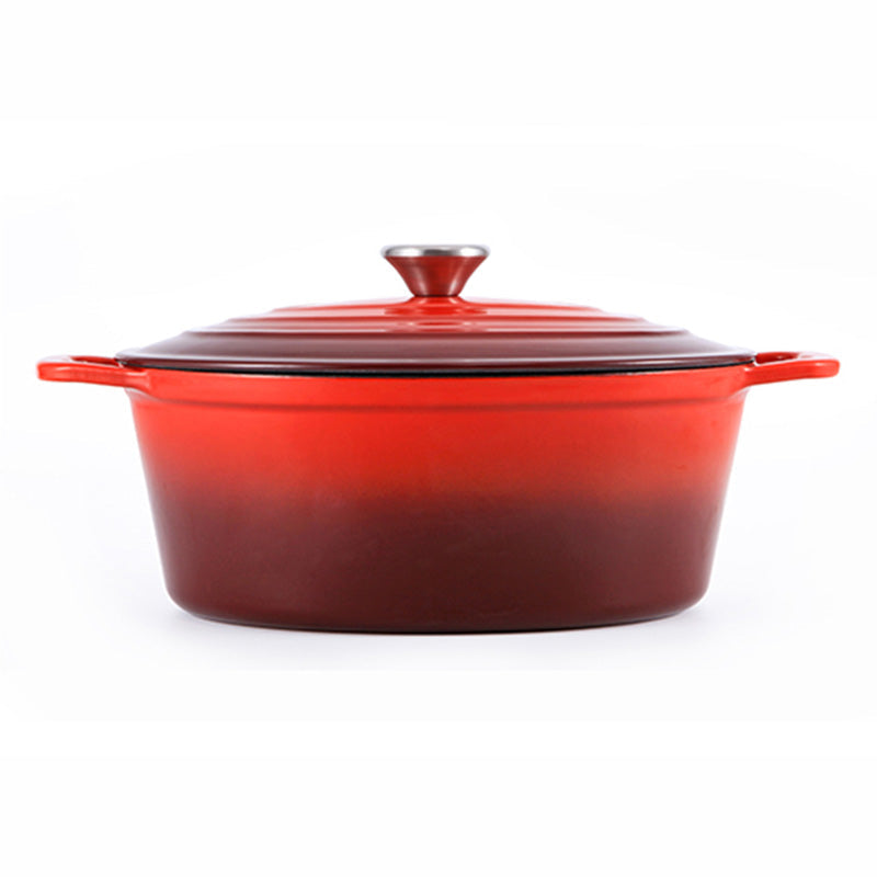 BV Cast Iron Oval Casserole Pot 28cm