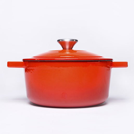 BV Cast Iron Round Casserole Pot 20cm