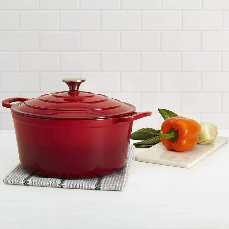 BV Cast Iron Round Casserole Pot 20cm