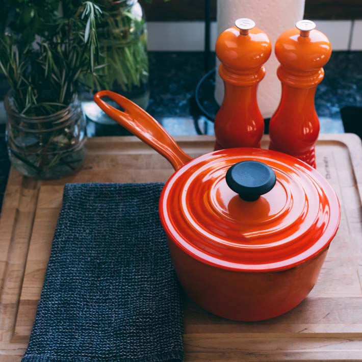 BV Cast Iron Saucepan 14cm