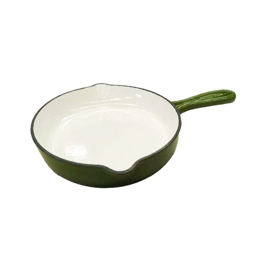 Bon Voyage Cast Iron Fry Pan Frypan Skillet 26cm