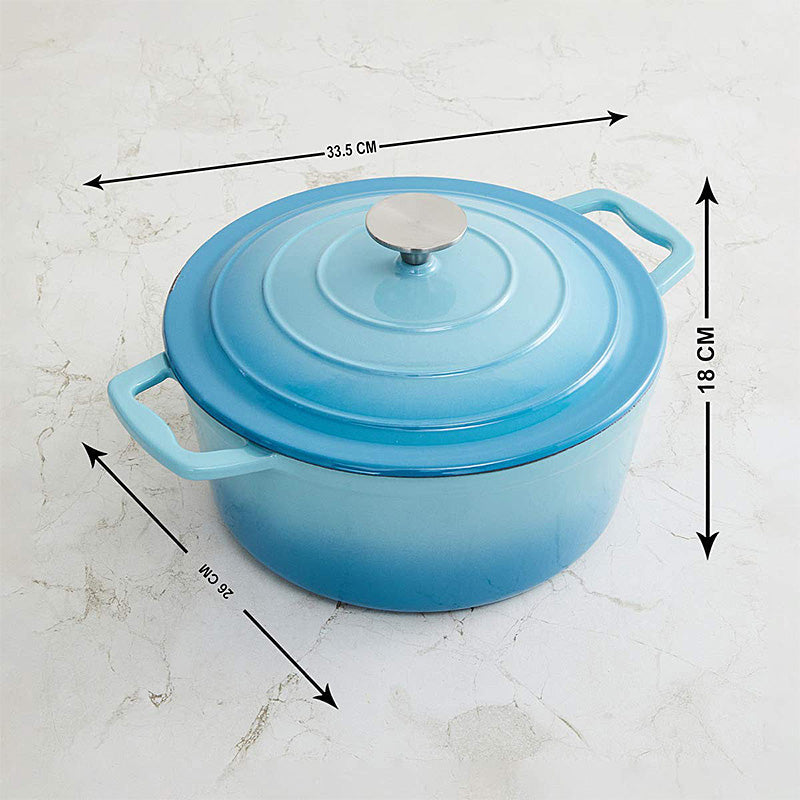 La Cocina Cast Iron 7pc Cookware Set (one set 7pc only)