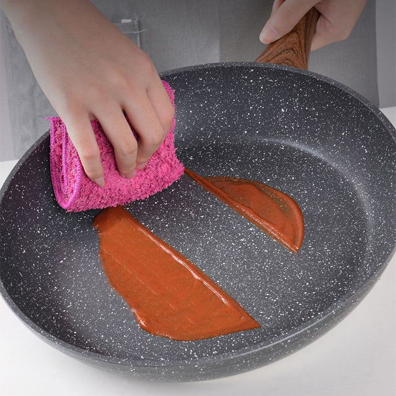 Big5 Greenis Non-Stick Aluminium Frypan Skillet with Marble Coating & Durable Bakelite Handle