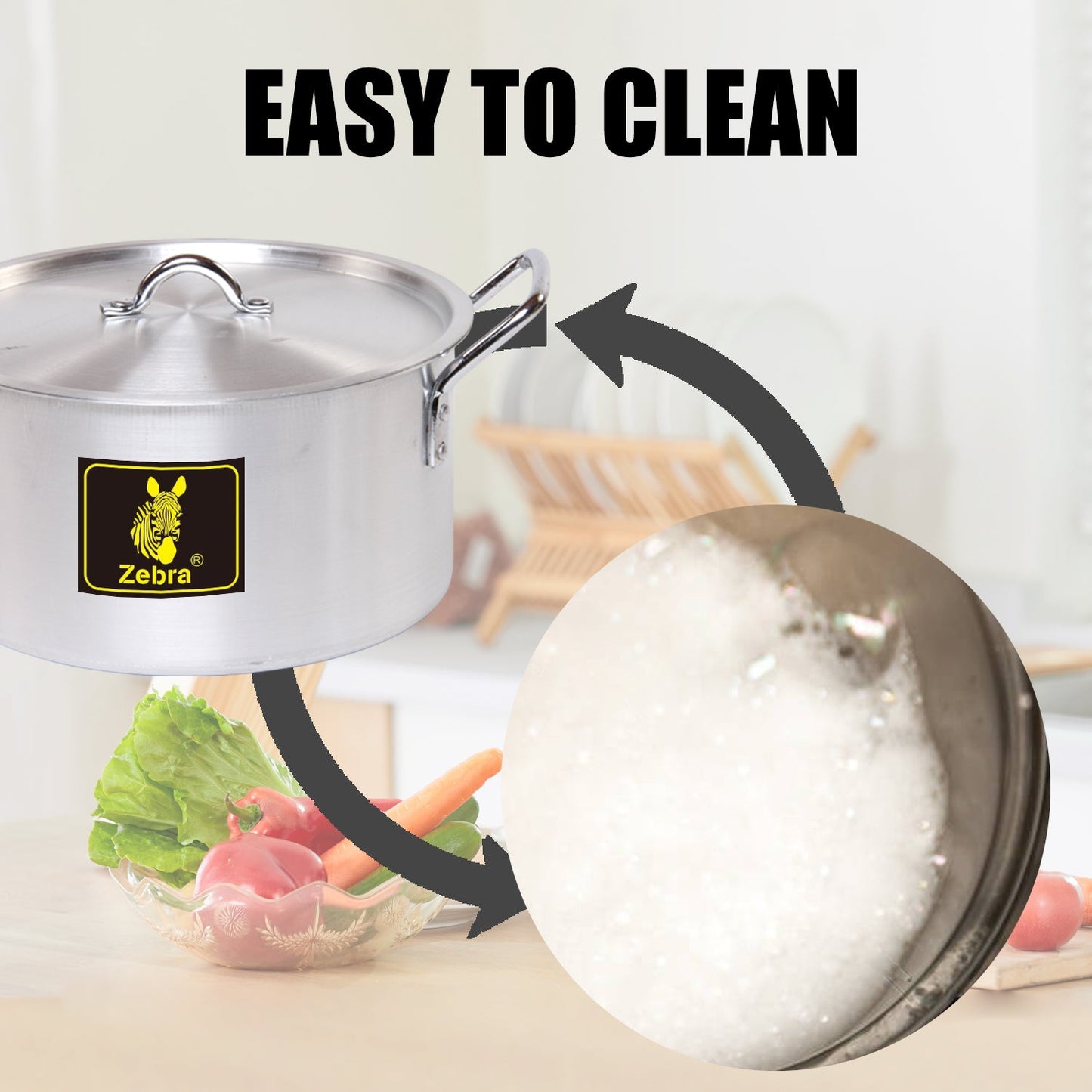 Zebra Q7 Jumbo Pots Set