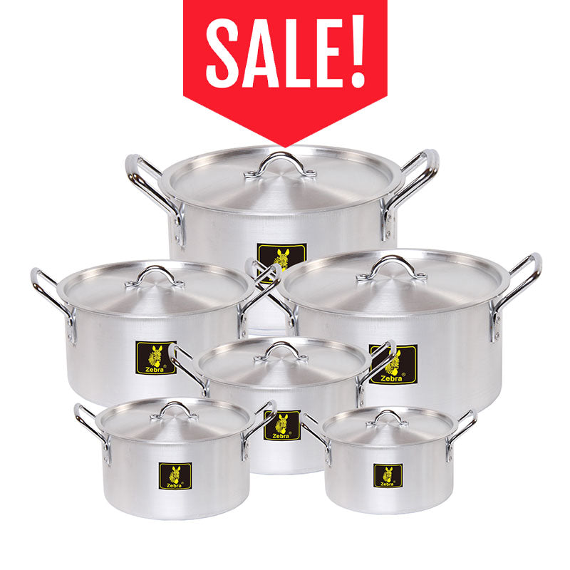 Zebra Q7 Jumbo Pots Set
