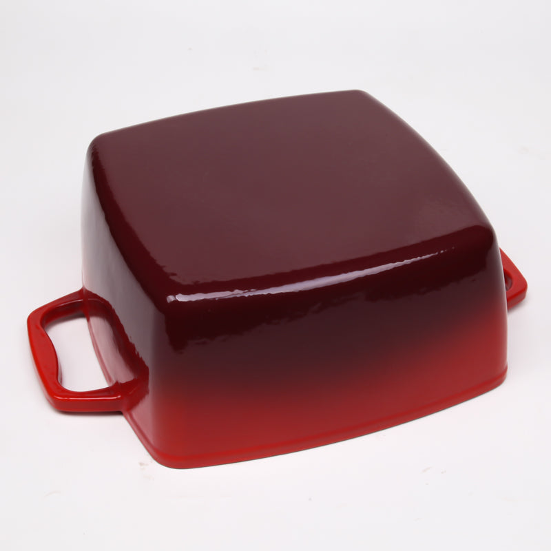 BV Cast Iron Rectangular Casserole Pot 24cm