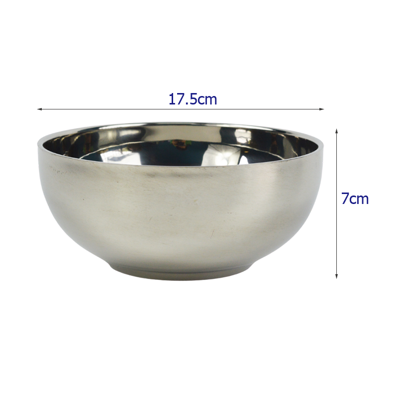 Stainless Steel  Double Walled Insulated Bowl - Perfect bowls for serving hot soup!