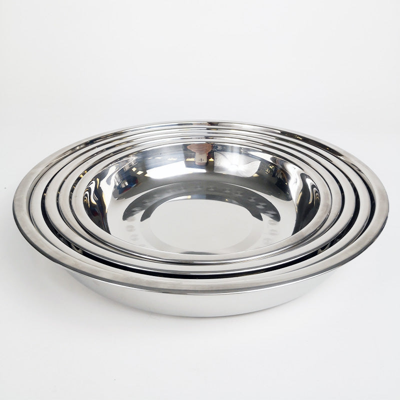 Stainless Steel Rice Plate Deep Plate