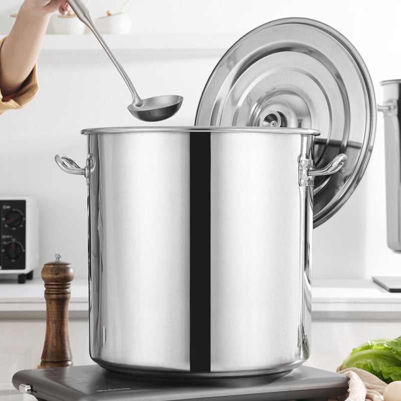 Stainless Steel Stockpot (ST25) with Flat Bottom
