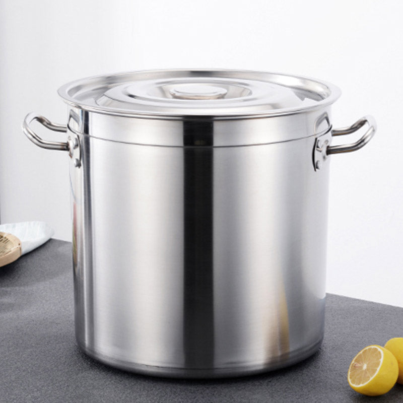 Stainless Steel Stockpot (ST25) with Flat Bottom