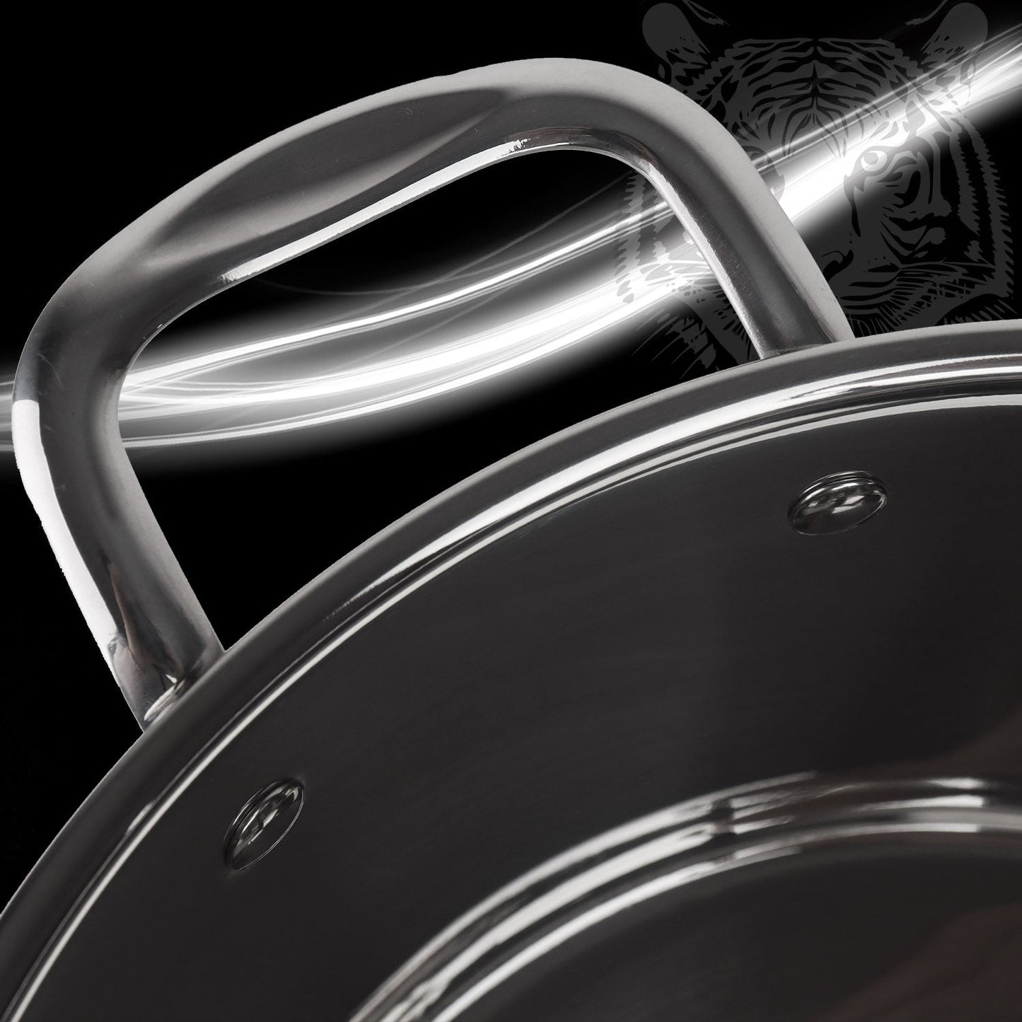 New Arrival!!! Tiger Stainless Steel 29 Piece Cookware Set - Tempered Glass Lid Edition