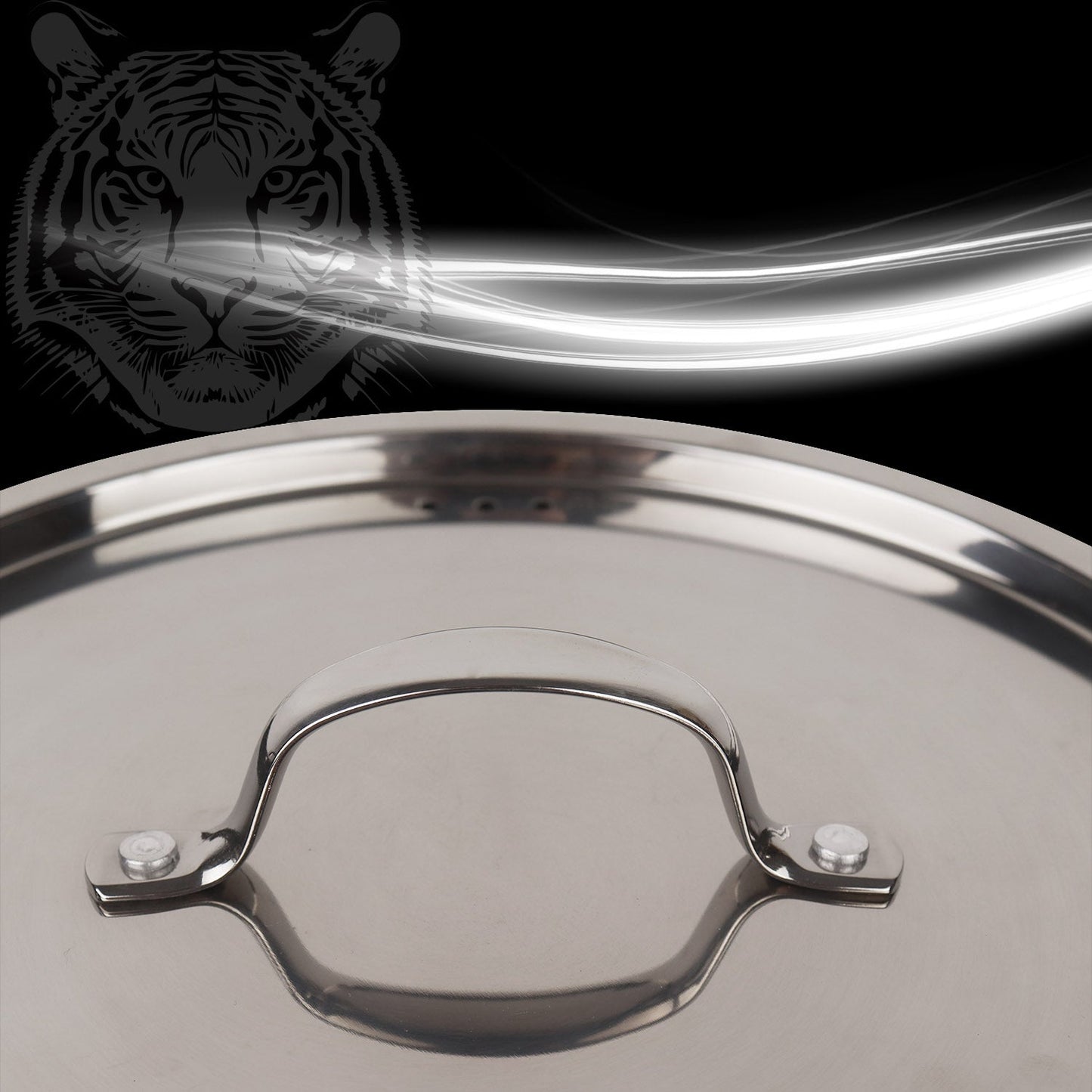 New Arrival!!! Tiger Stainless Steel 29 Piece Cookware Set - Stainless Steel Lid Edition