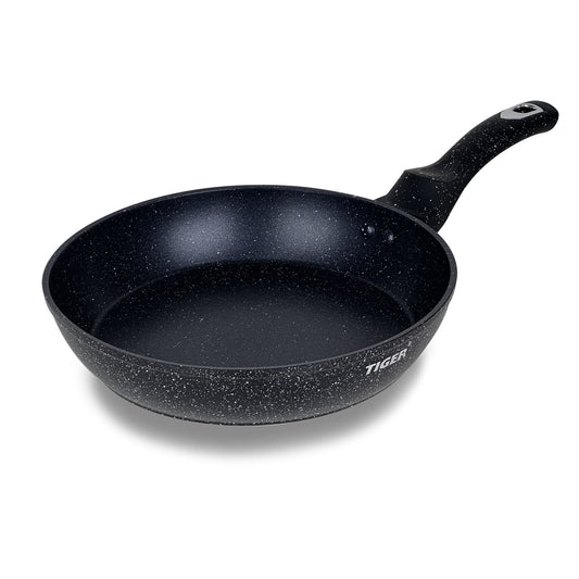 New Arrival!!! Tiger Non-Stick Marble Coating Fry Pan 24cm Black