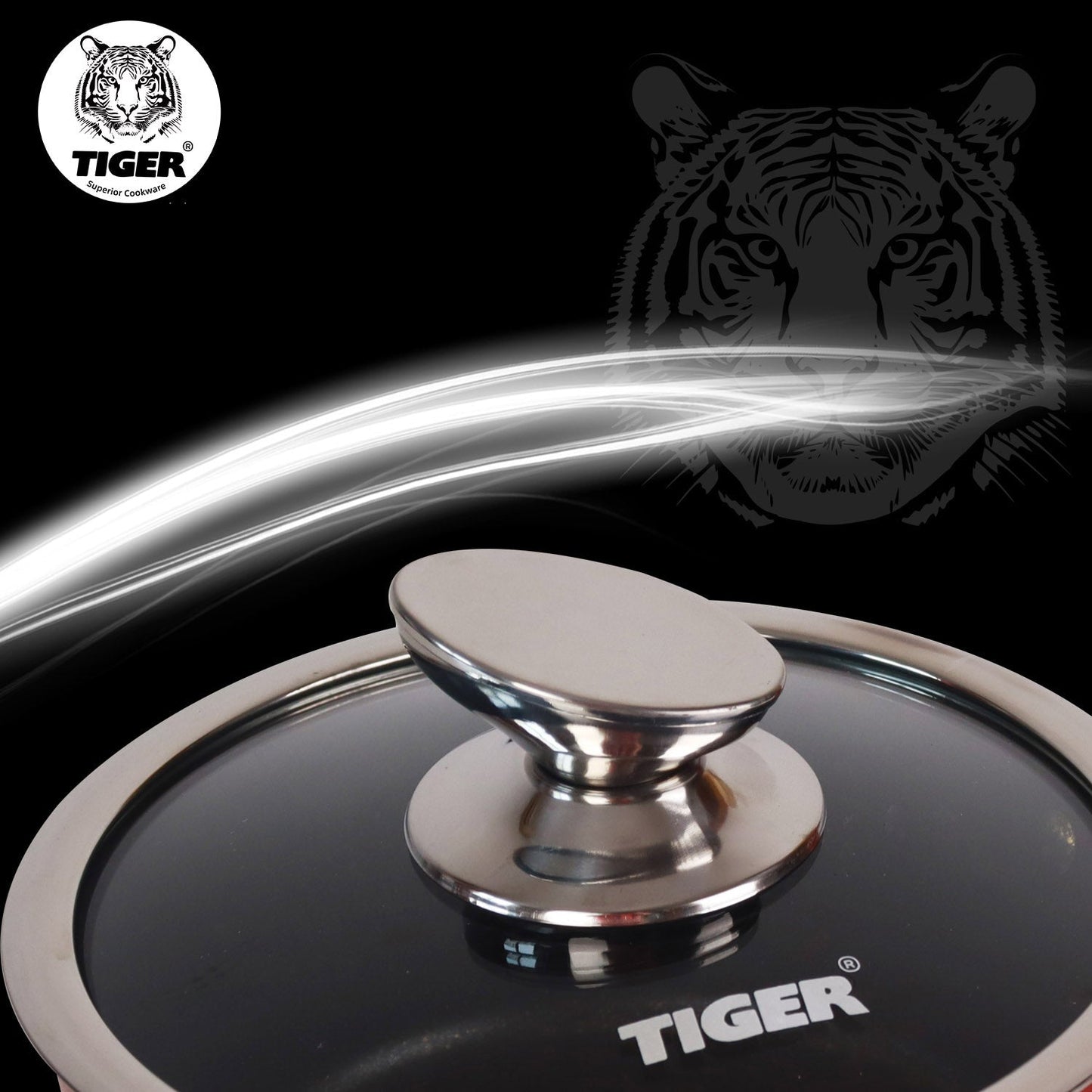 New Arrival!!! Tiger Non-Stick 15 Piece Marble Coating Cookware Set Burgundy