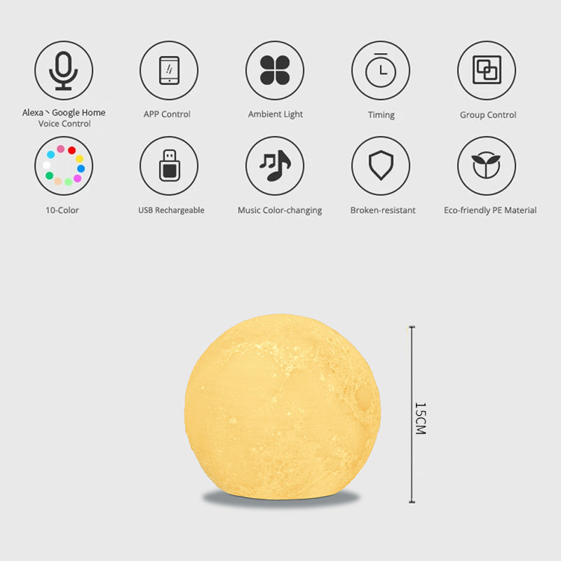 Smart APP Control Moon Light