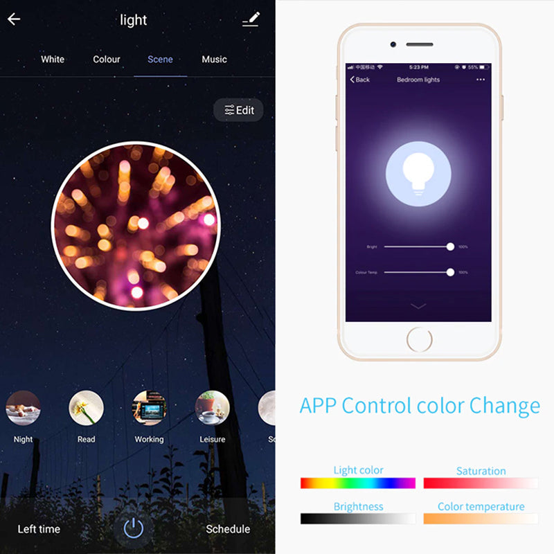 Smart APP Control Moon Light