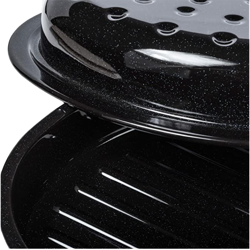 Big5 Enamel Roaster Oval Covered