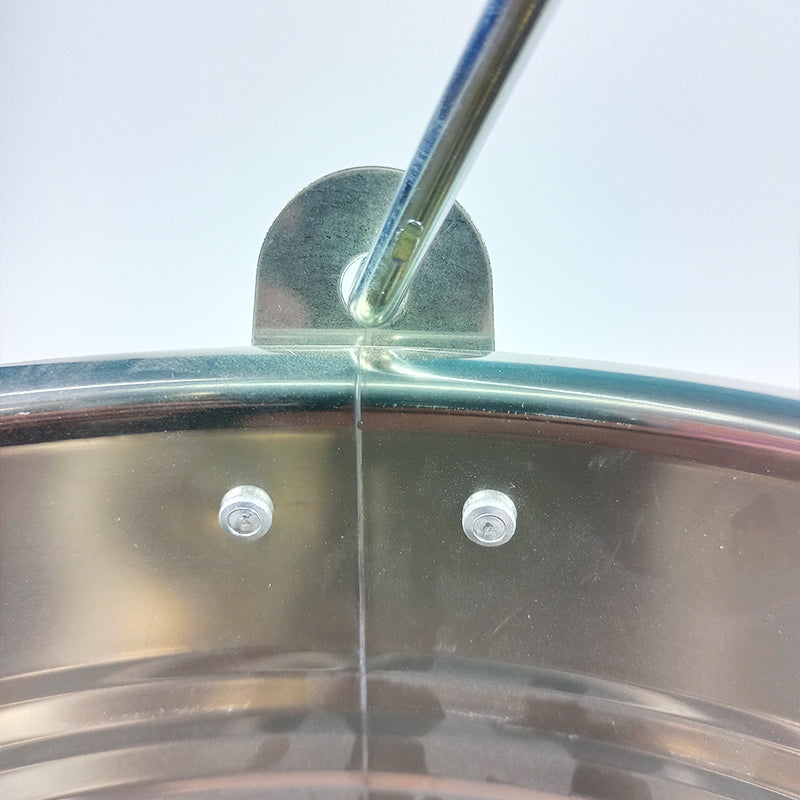 Stainless Steel Utility Bucket, Pail with Carry Handle