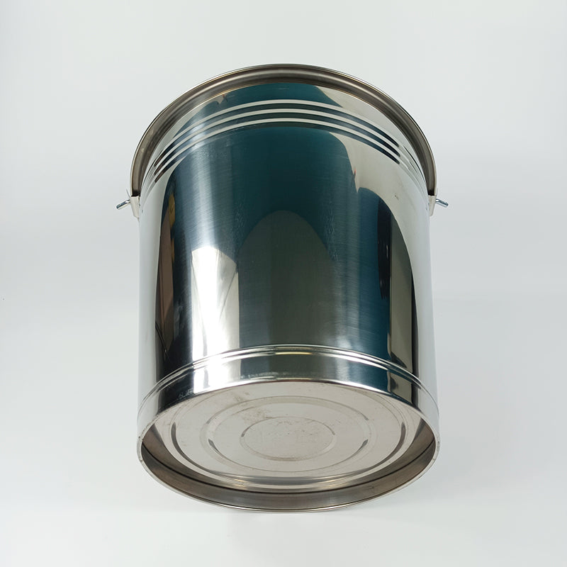 Stainless Steel Utility Bucket, Pail with Carry Handle