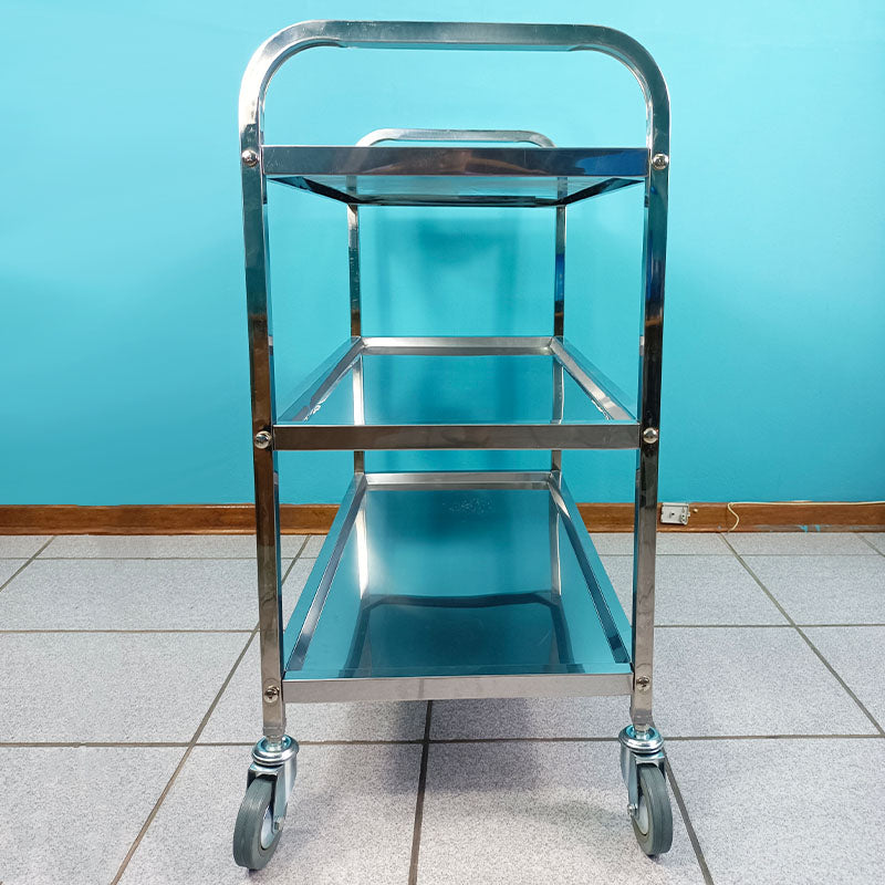 Stainless Steel 3 Tier Trolley, Utility Cart