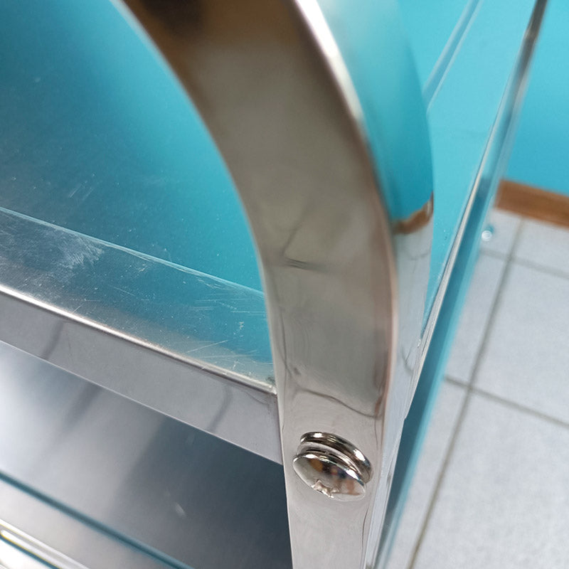 Stainless Steel 3 Tier Trolley, Utility Cart