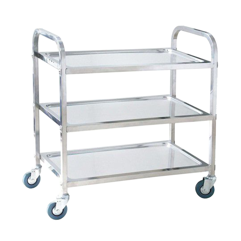 Stainless Steel 3 Tier Trolley, Utility Cart