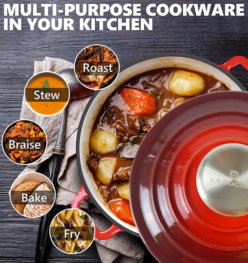 La Cocina Cast Iron Mini Casserole 14cm 0.95L