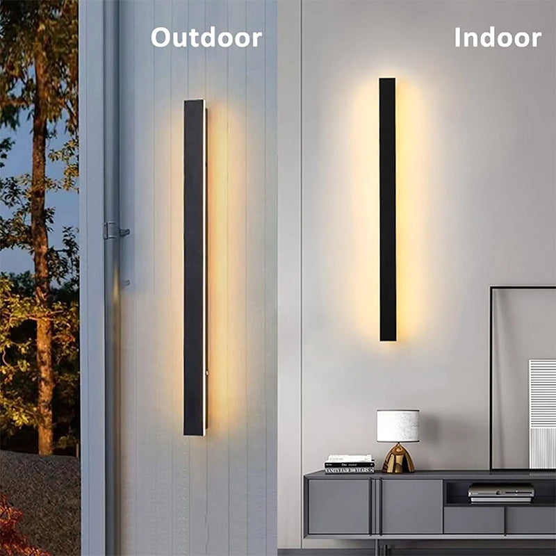 Outdoor Long Strip B120cm Wall Lamp