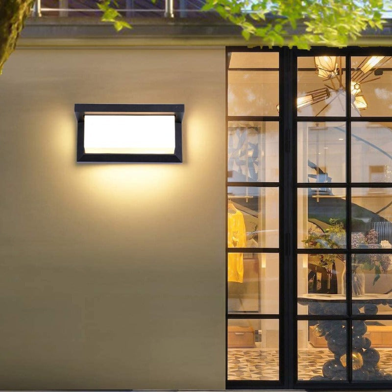 Black Artika Tough Outdoor Wall Lamp