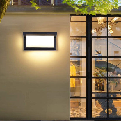 Black Artika Tough Outdoor Wall Lamp