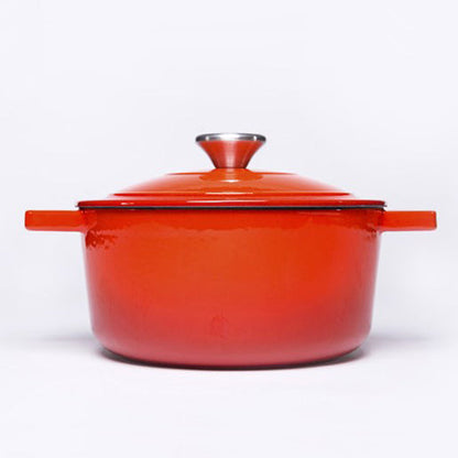 BV Cast Iron Round Casserole Pot 20cm