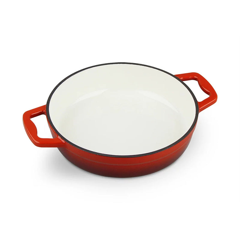 La Cocina Cast Iron Shallow Casserole 22cm 1.9L (one pot only)