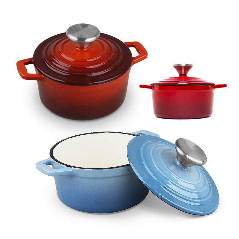 La Cocina Cast Iron Mini Casserole 14cm 0.95L