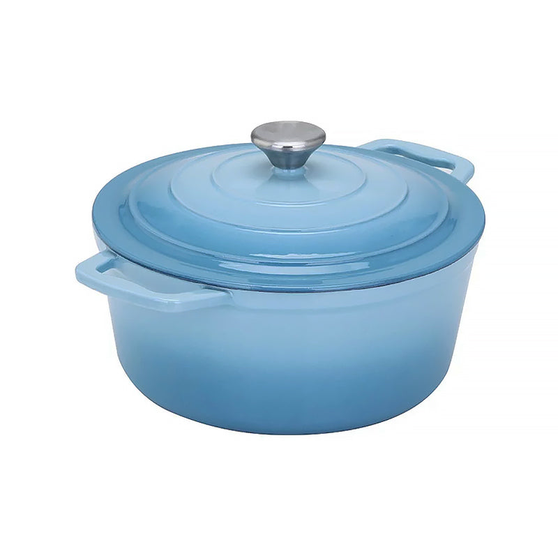 La Cocina Cast Iron Round Casserole 25cm 4.7L (one pot only)