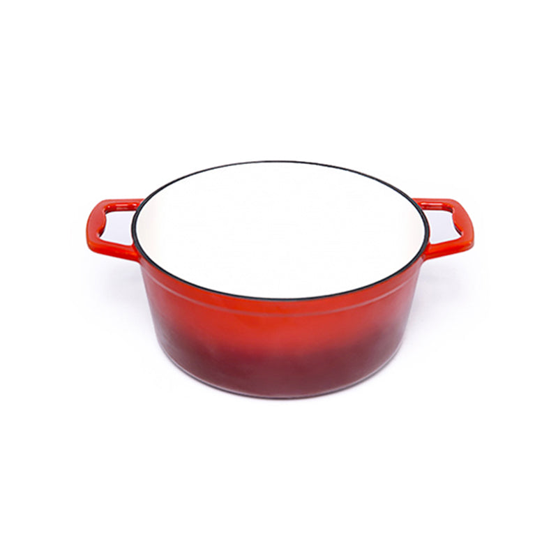 La Cocina Cast Iron Round Casserole 25cm 4.7L (one pot only)