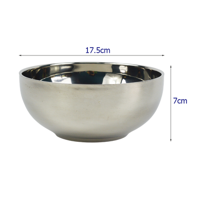Stainless Steel  Double Walled Insulated Bowl - Perfect bowls for serving hot soup!