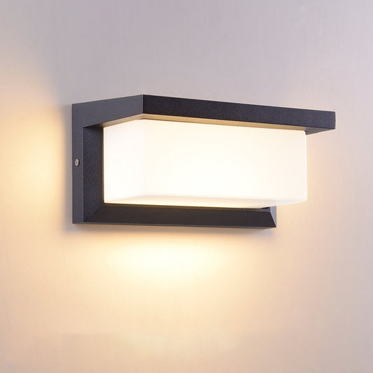 Black Artika Tough Outdoor Wall Lamp