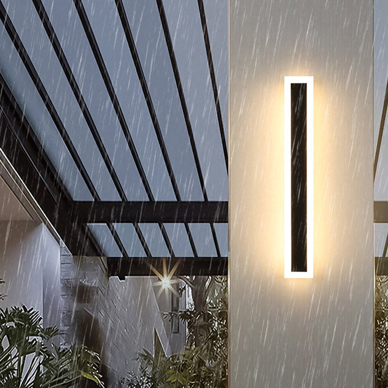 Outdoor Long Strip A60cm Wall Lamp