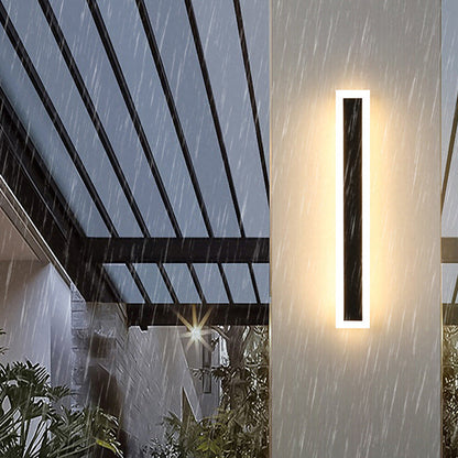 Outdoor Long Strip A60cm Wall Lamp